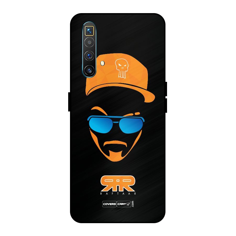 Special Raftaar Edition Orange Metal Back Case for Realme X3