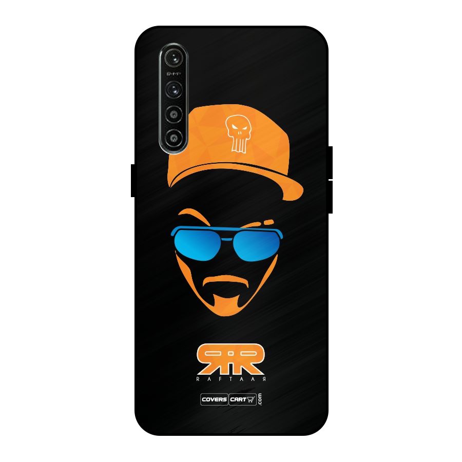 Special Raftaar Edition Orange Metal Back Case for Realme XT