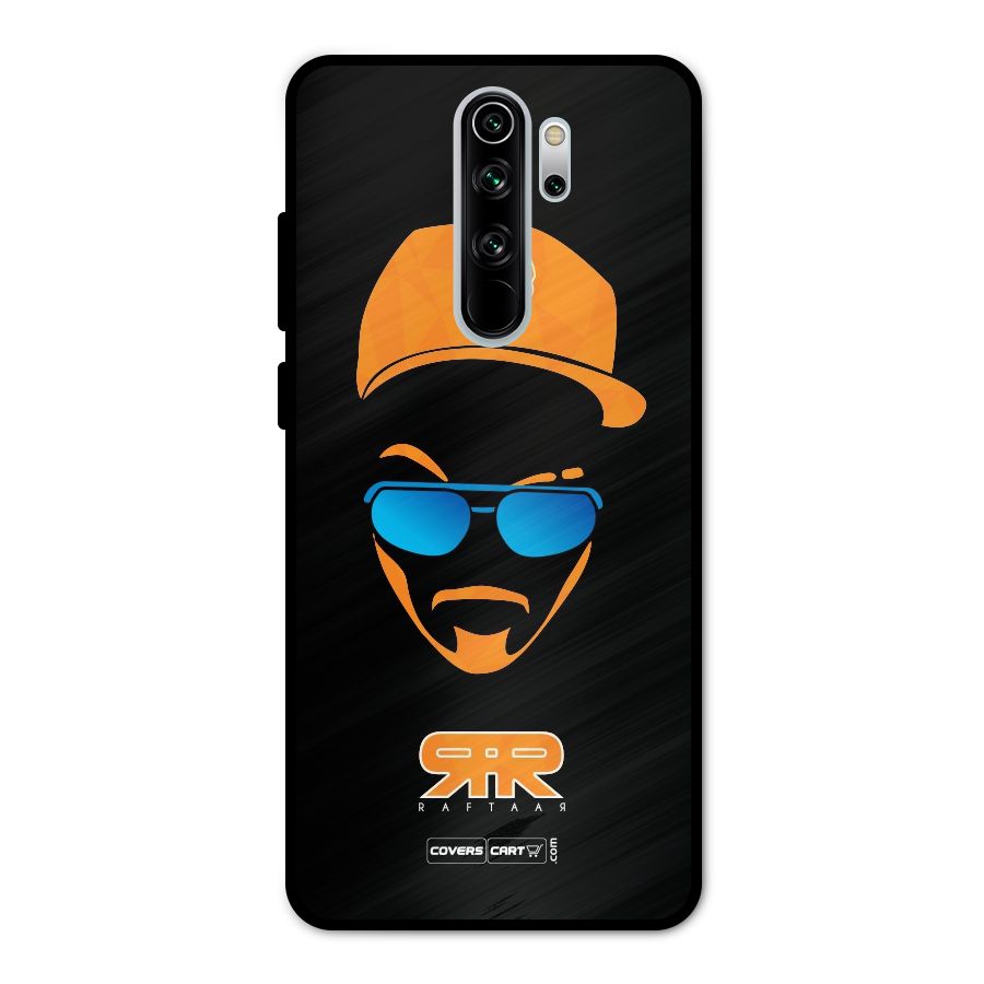 Special Raftaar Edition Orange Metal Back Case for Redmi Note 8 Pro