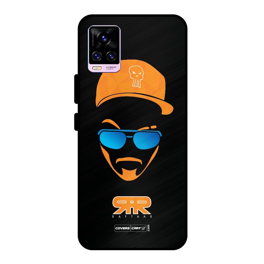 Special Raftaar Edition Orange Metal Back Case for Vivo V20 Pro