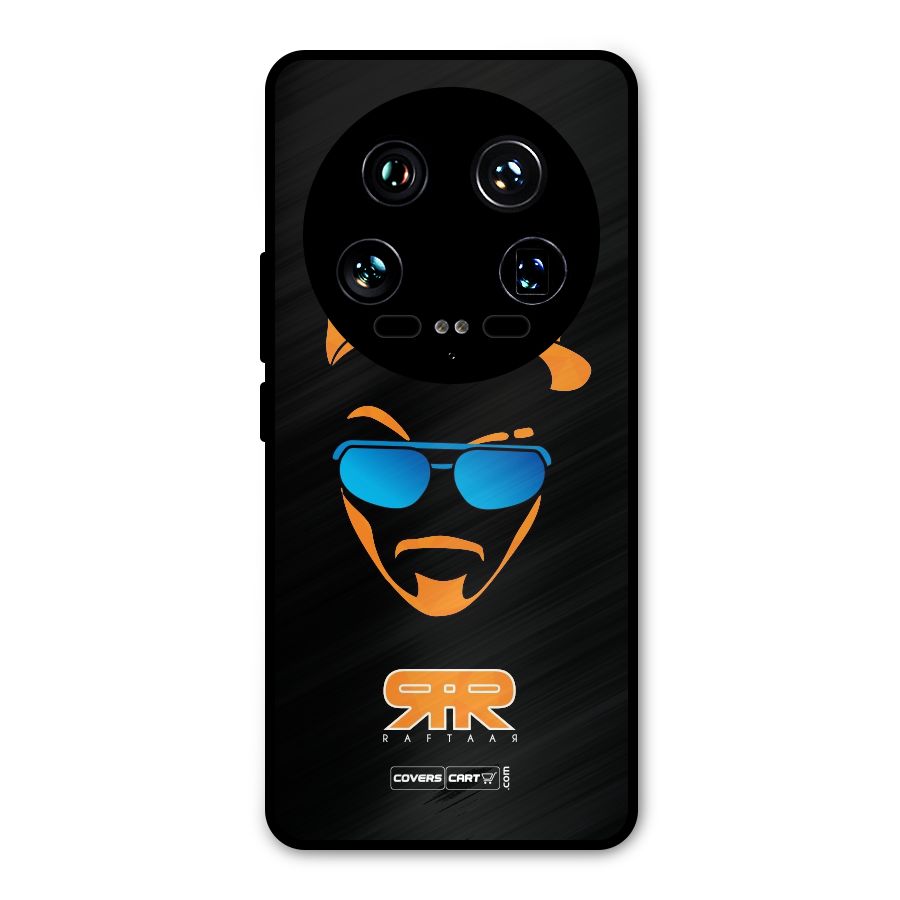 Special Raftaar Edition Orange Metal Back Case for Xiaomi 14 Ultra