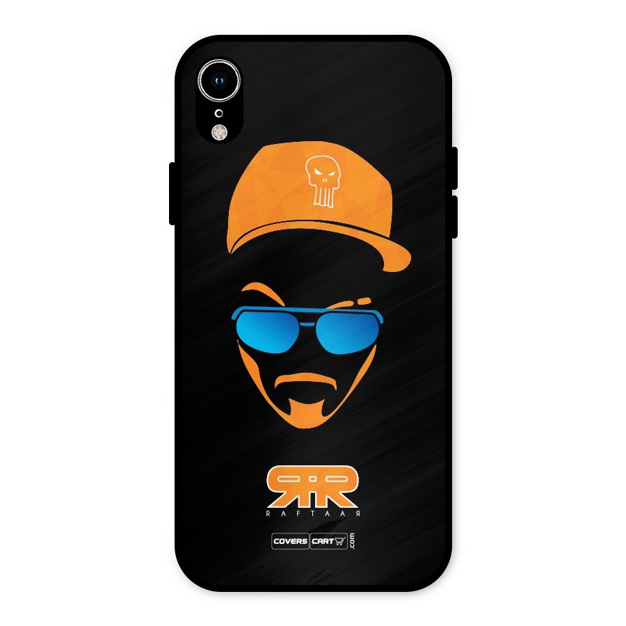 Special Raftaar Edition Orange Metal Back Case for iPhone XR