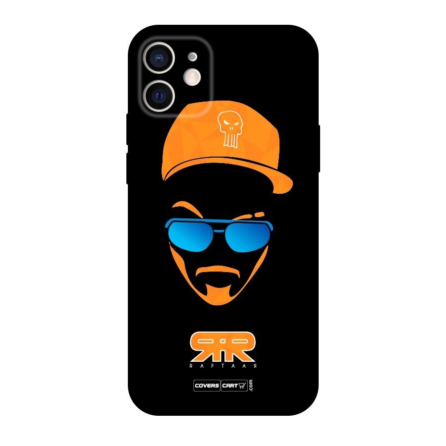 Special Raftaar Edition Orange Original Polycarbonate Back Case for iPhone 12