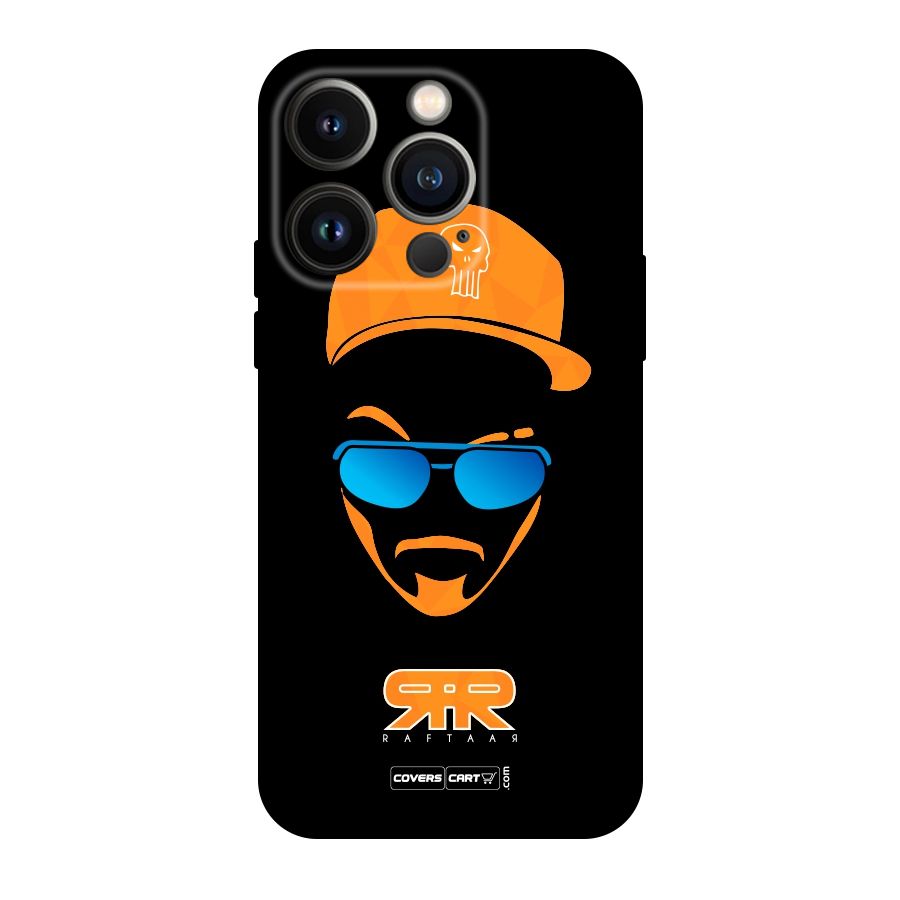 Special Raftaar Edition Orange Original Polycarbonate Back Case for iPhone 14 Pro