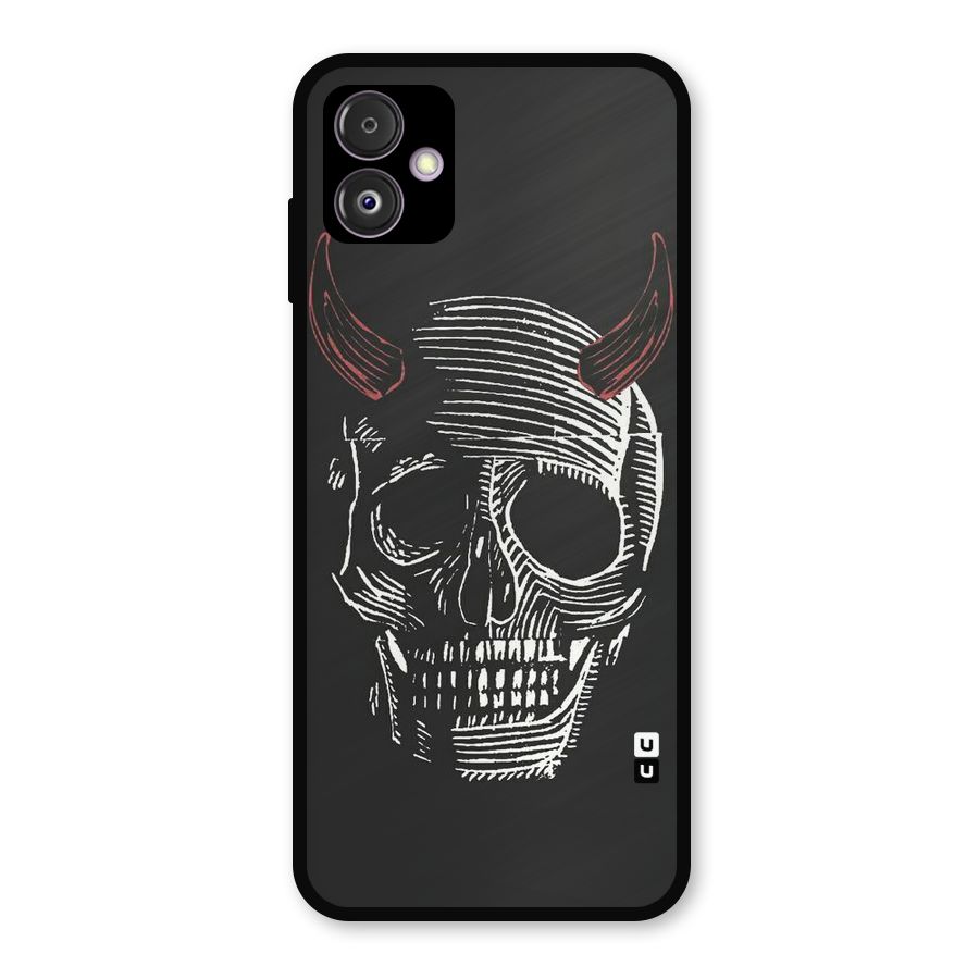 Spooky Face Metal Back Case for Galaxy F14