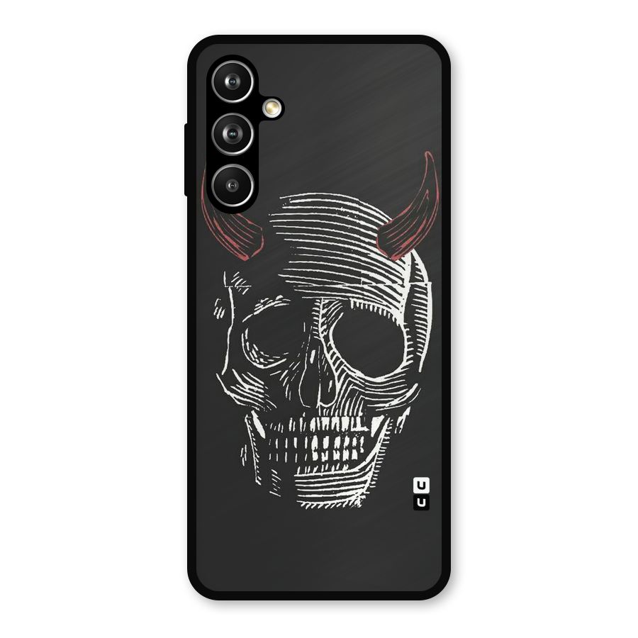 Spooky Face Metal Back Case for Galaxy F54