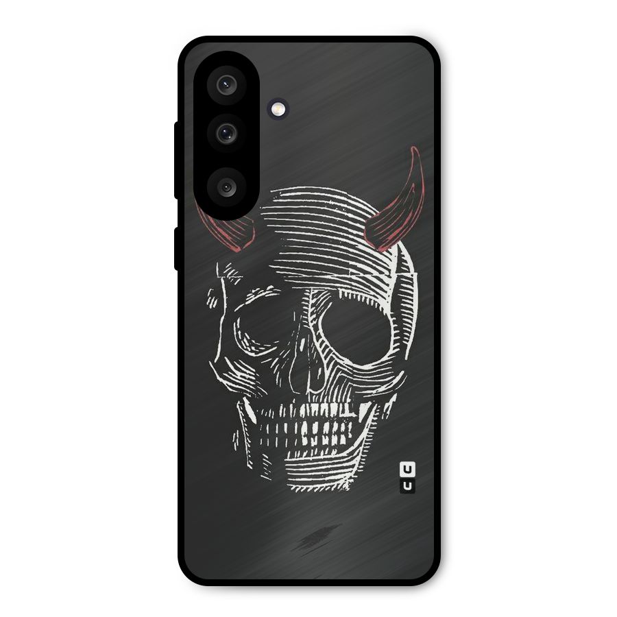 Spooky Face Metal Back Case for Galaxy M56