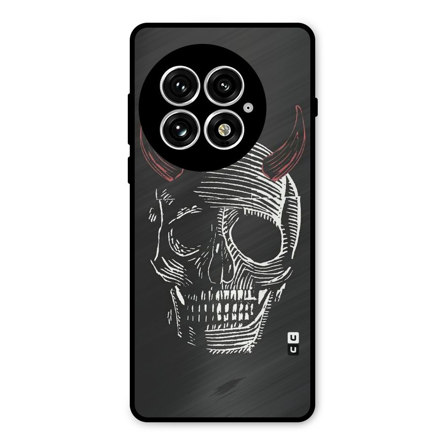 Spooky Face Metal Back Case for OnePlus 13