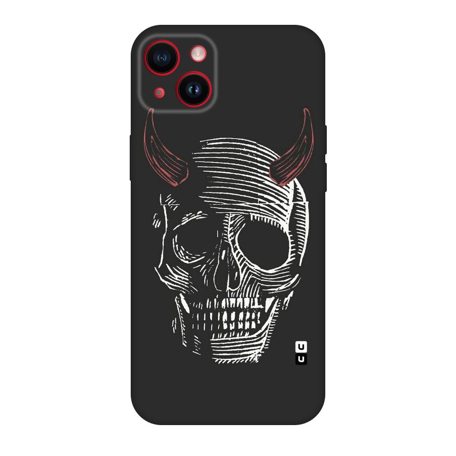 Spooky Face Original Polycarbonate Back Case for iPhone 14 Plus
