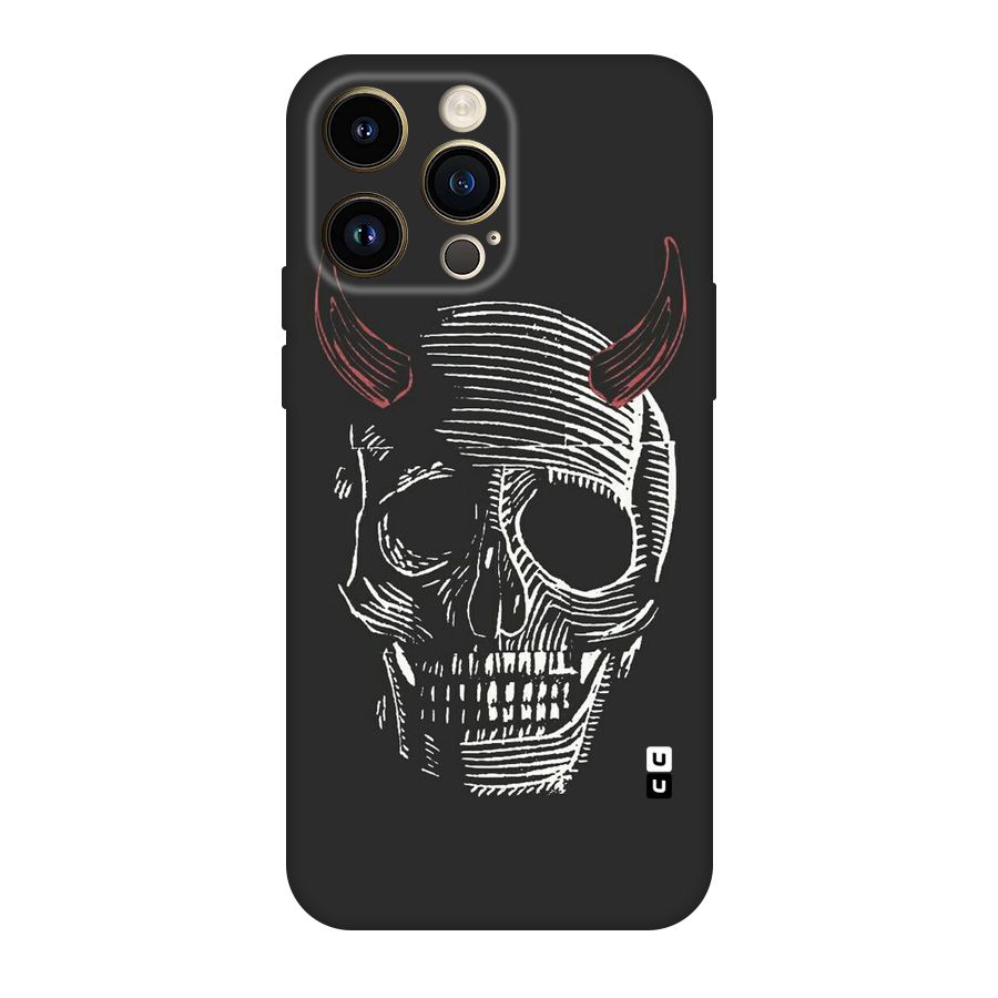 Spooky Face Original Polycarbonate Back Case for iPhone 14 Pro Max