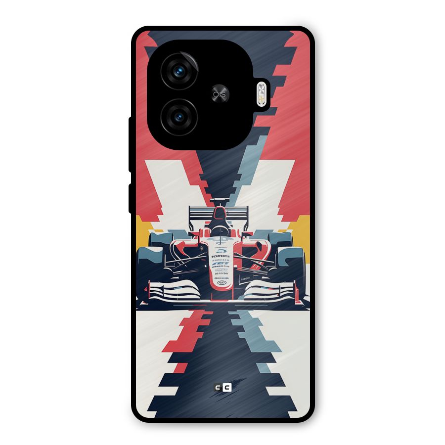Sports One Metal Back Case for iQOO Z9 Turbo