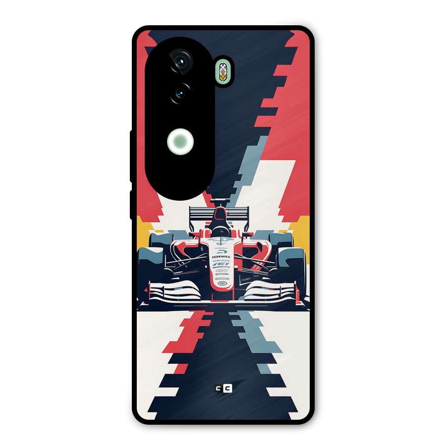 Sports One Metal Back Case for iQOO Z9s