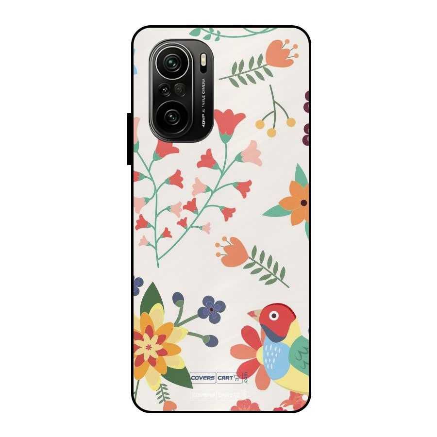 Spring Flowers Metal Back Case for Mi 11X Pro