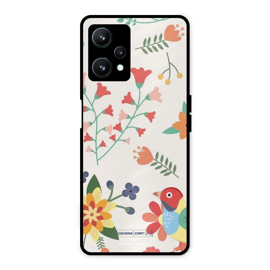 Spring Flowers Metal Back Case for Realme 9 Pro 5G