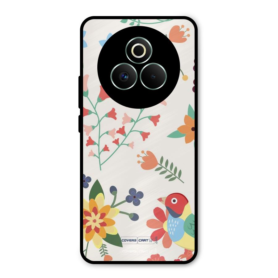 Spring Flowers Metal Back Case for Realme P3 Pro
