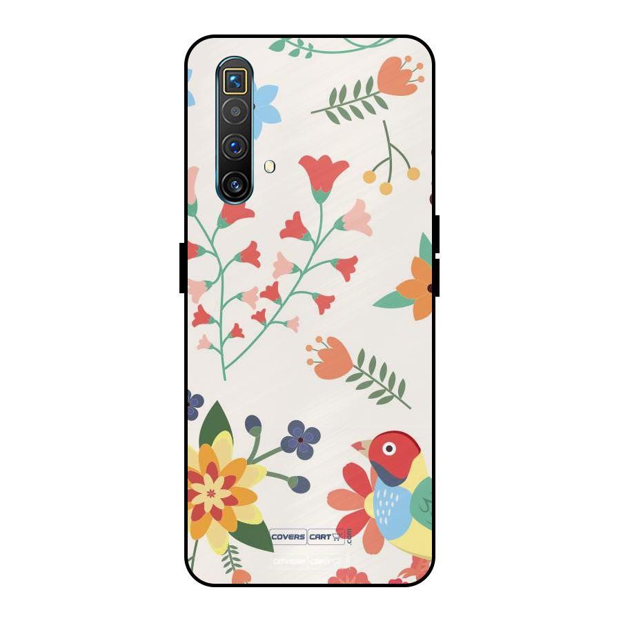 Spring Flowers Metal Back Case for Realme X3 SuperZoom
