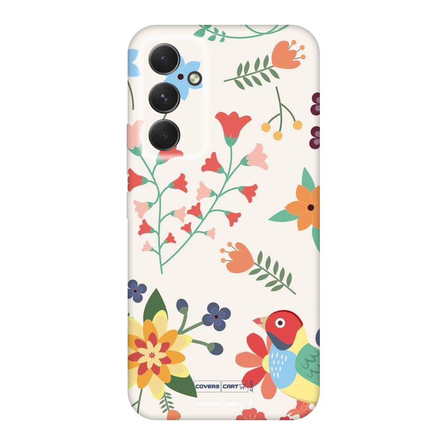 Spring Flowers Original Polycarbonate Back Case for Galaxy A54