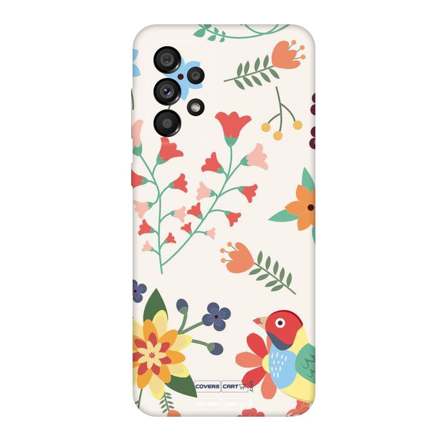 Spring Flowers Original Polycarbonate Back Case for Galaxy A73 5G