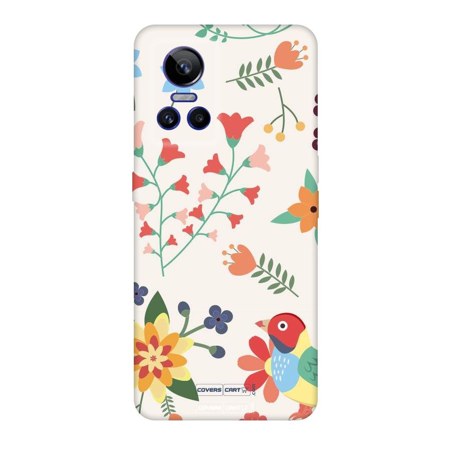 Spring Flowers Original Polycarbonate Back Case for Realme GT Neo 3