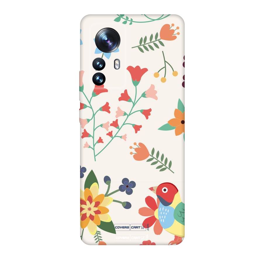 Spring Flowers Original Polycarbonate Back Case for Xiaomi 12 Pro