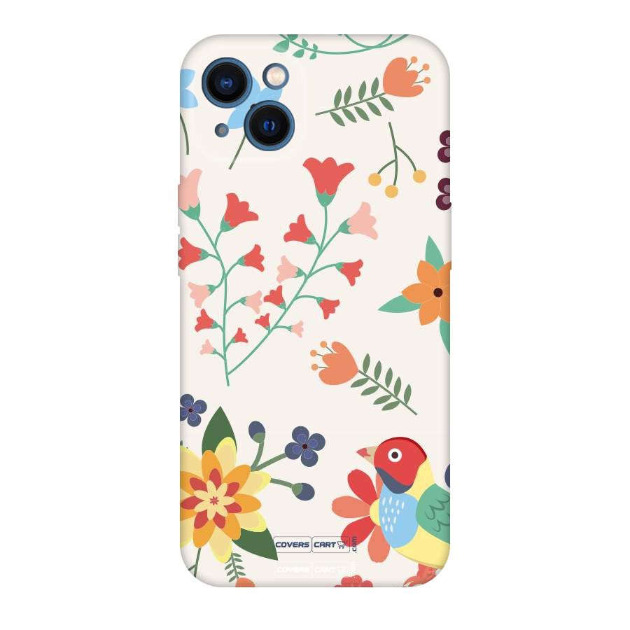 Spring Flowers Original Polycarbonate Back Case for iPhone 13