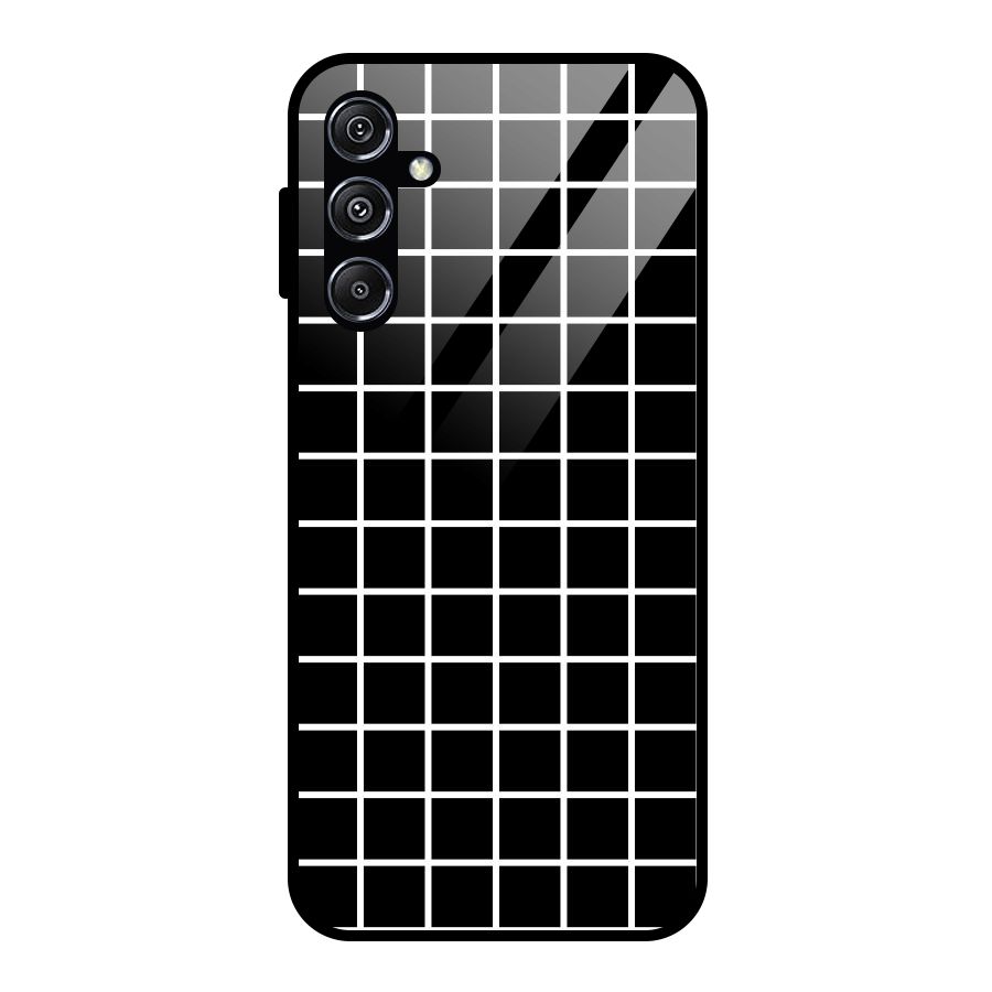 Square Puzzle Glass Back Case for Galaxy M34 5G