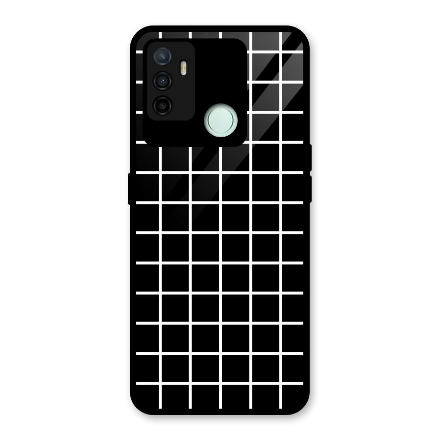 Square Puzzle Glass Back Case for Oppo A53