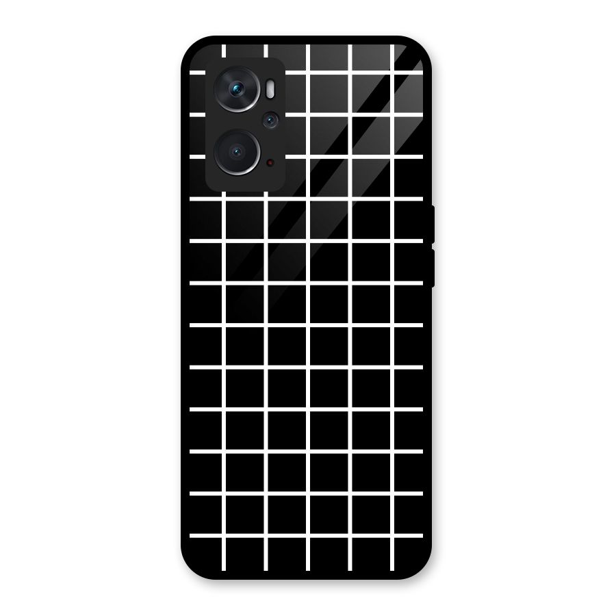 Square Puzzle Glass Back Case for Oppo K10 4G