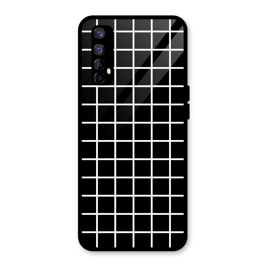 Square Puzzle Glass Back Case for Realme Narzo 20 Pro