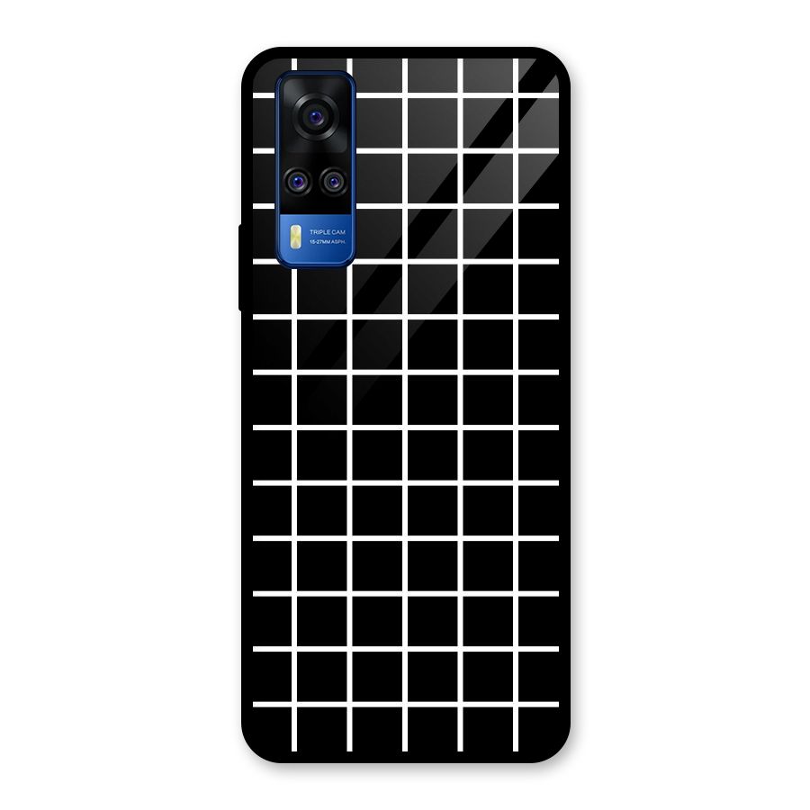 Square Puzzle Glass Back Case for Vivo Y31