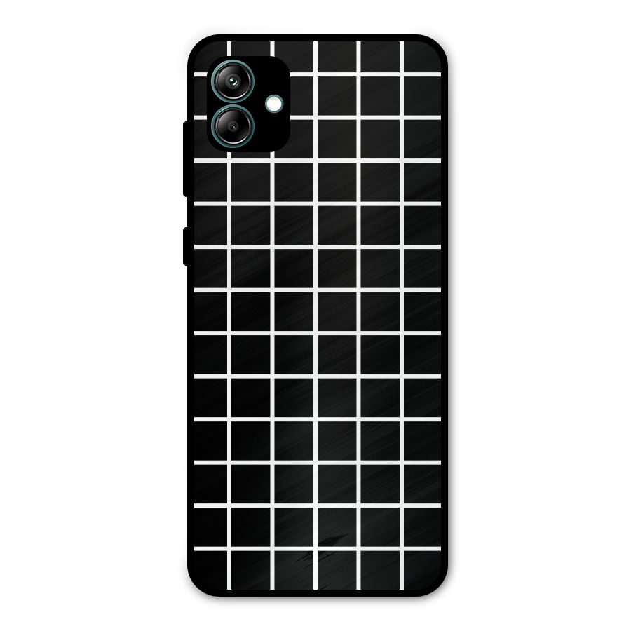 Square Puzzle Metal Back Case for Galaxy A04