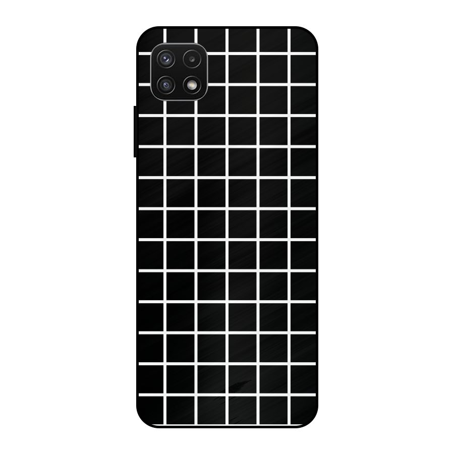 Square Puzzle Metal Back Case for Galaxy A22 5G