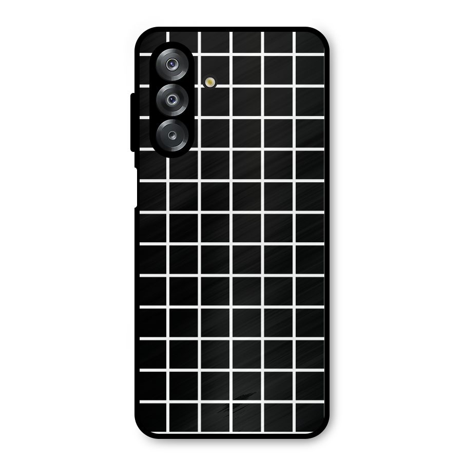 Square Puzzle Metal Back Case for Galaxy A26