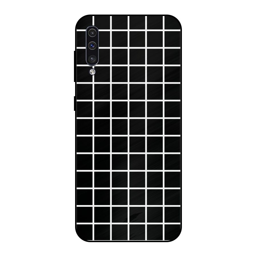 Square Puzzle Metal Back Case for Galaxy A30s