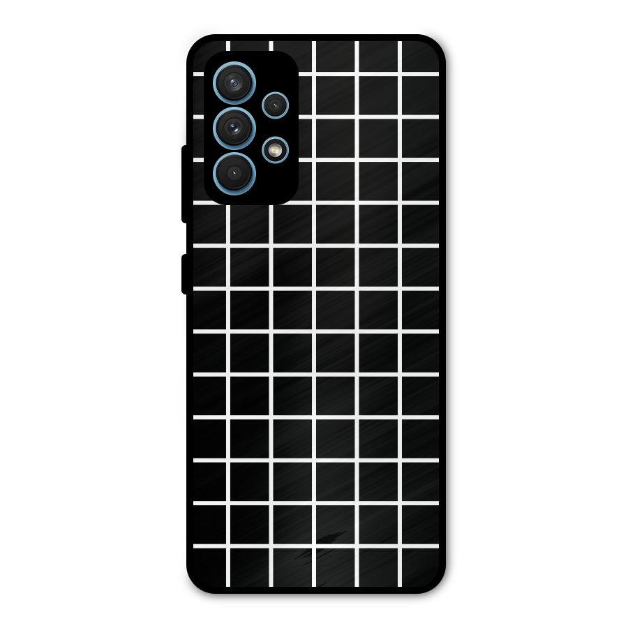 Square Puzzle Metal Back Case for Galaxy A32