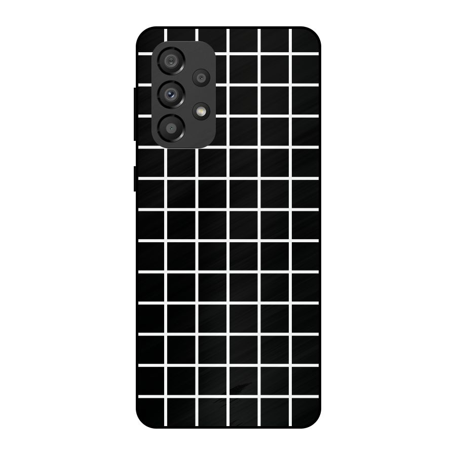 Square Puzzle Metal Back Case for Galaxy A33 5G