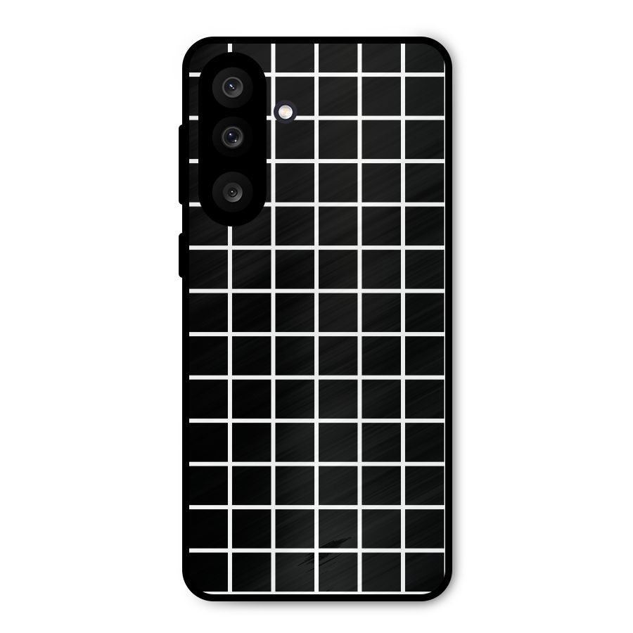 Square Puzzle Metal Back Case for Galaxy M56