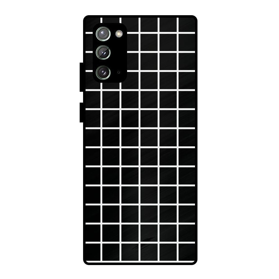 Square Puzzle Metal Back Case for Galaxy Note 20