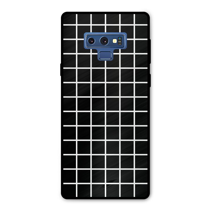 Square Puzzle Metal Back Case for Galaxy Note 9