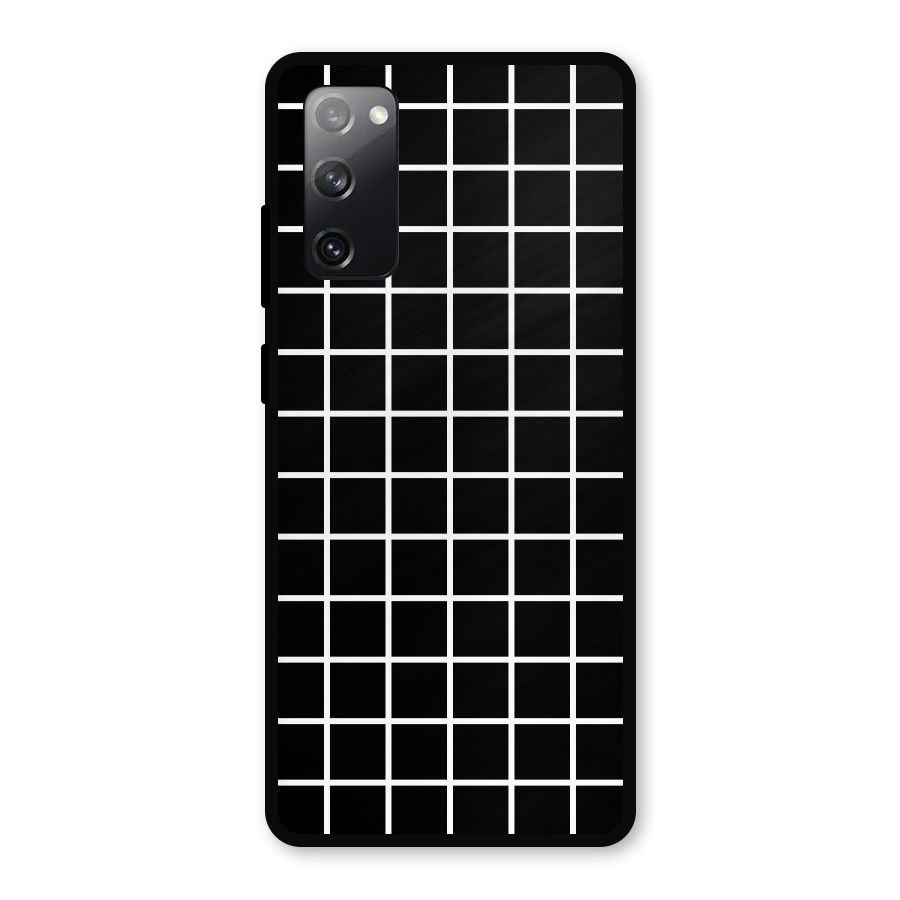 Square Puzzle Metal Back Case for Galaxy S20 FE 5G