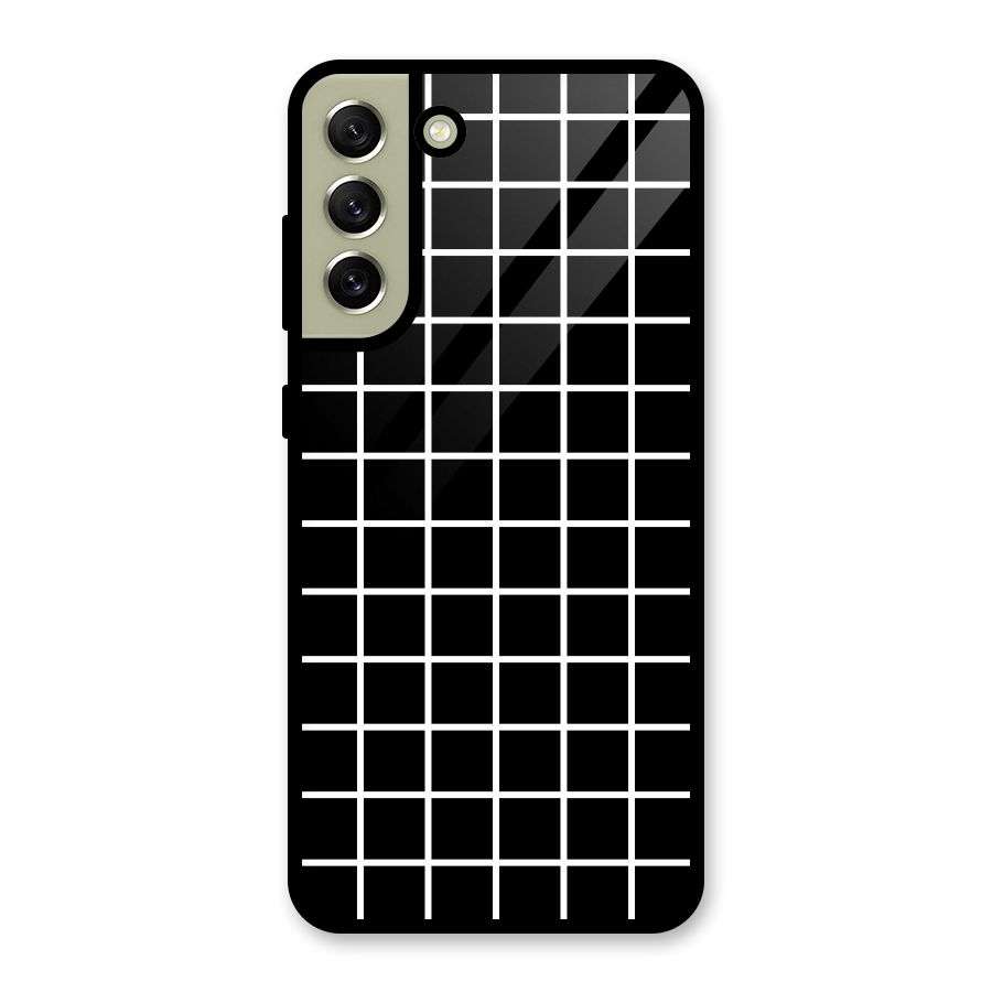 Square Puzzle Metal Back Case for Galaxy S21 FE 5G (2023)