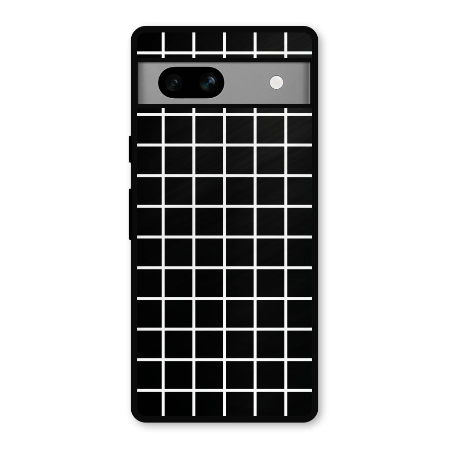 Square Puzzle Metal Back Case for Google Pixel 7a