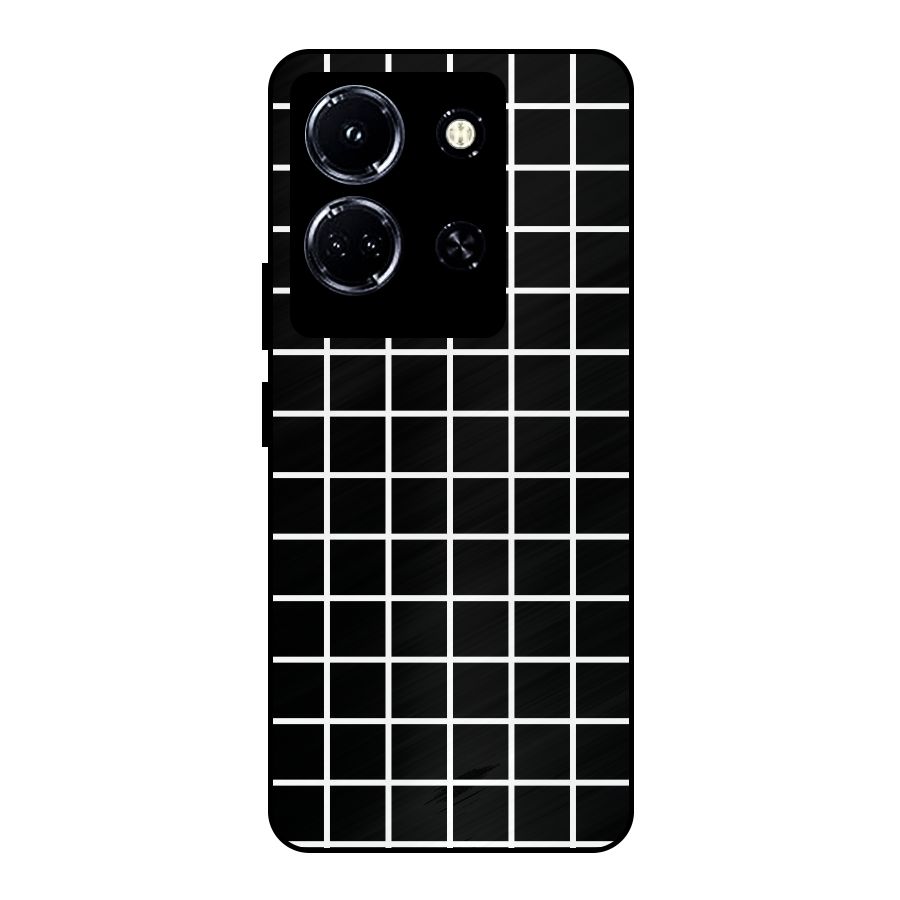 Square Puzzle Metal Back Case for Infinix Note 30 5G