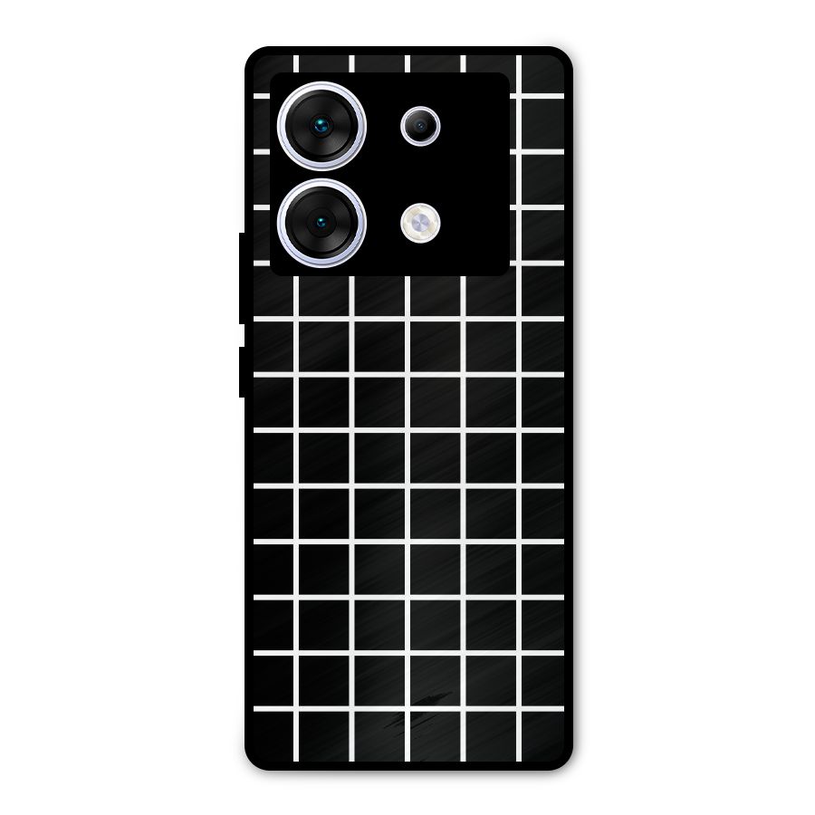 Square Puzzle Metal Back Case for Infinix Zero 30 5G