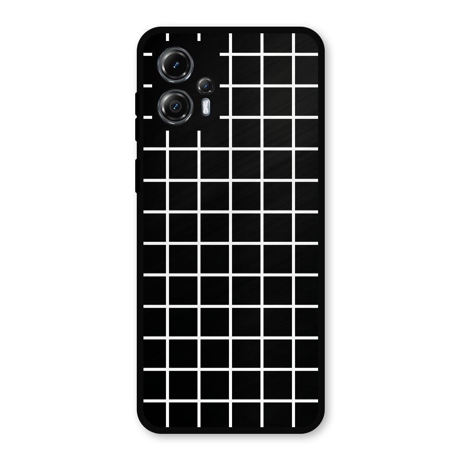 Square Puzzle Metal Back Case for Moto G13
