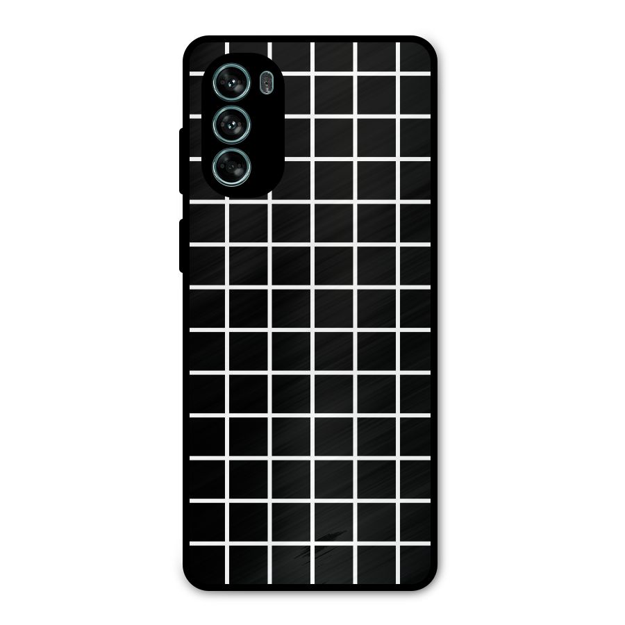 Square Puzzle Metal Back Case for Moto G62
