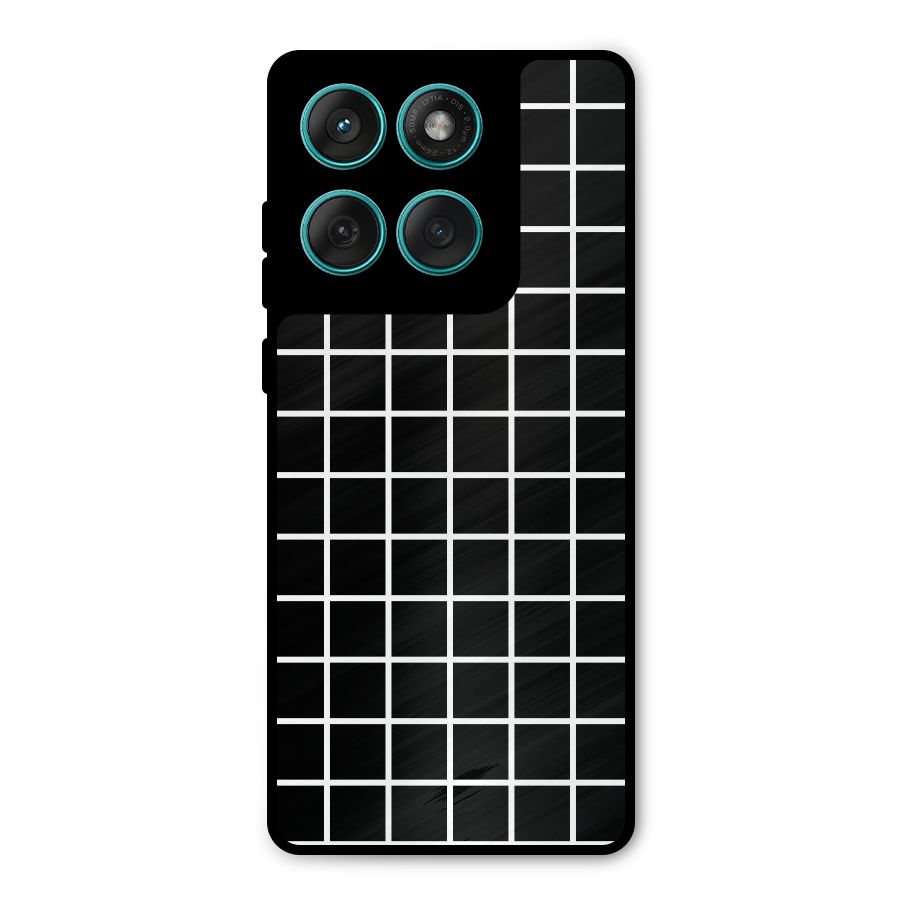 Square Puzzle Metal Back Case for Motorola Edge 60
