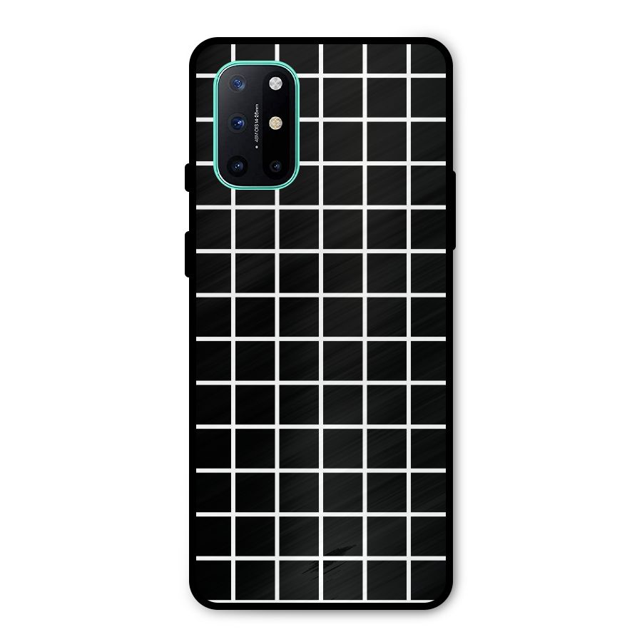 Square Puzzle Metal Back Case for OnePlus 8T