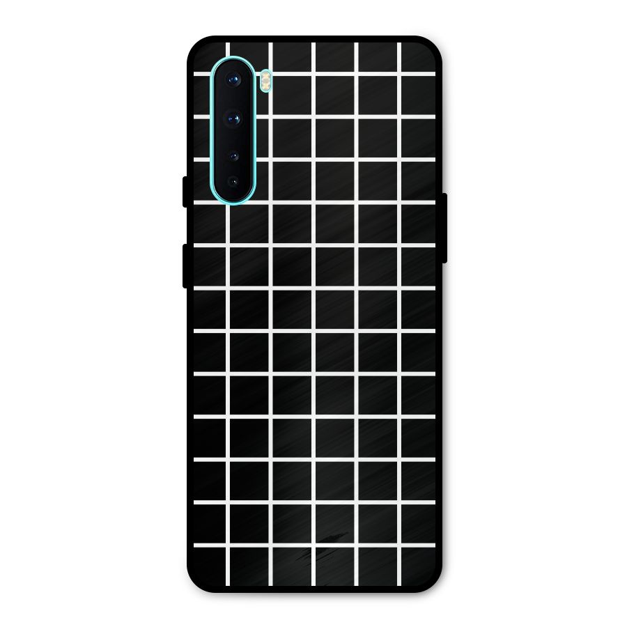 Square Puzzle Metal Back Case for OnePlus Nord