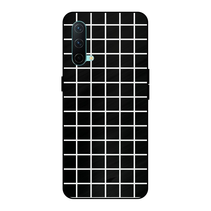 Square Puzzle Metal Back Case for OnePlus Nord CE 5G